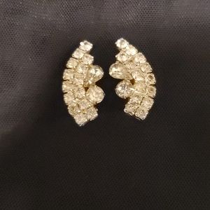 Vintage Rhinestone Shoe Clips